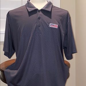 Antigua Golf Shirt with PGA HOPE logo